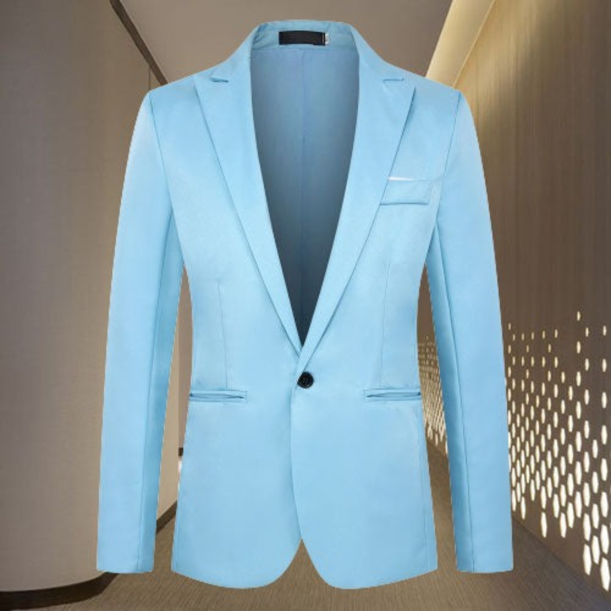 Men's tailored blazer distinguished office & evening attire - premium fabric, timeless style, flattering fit