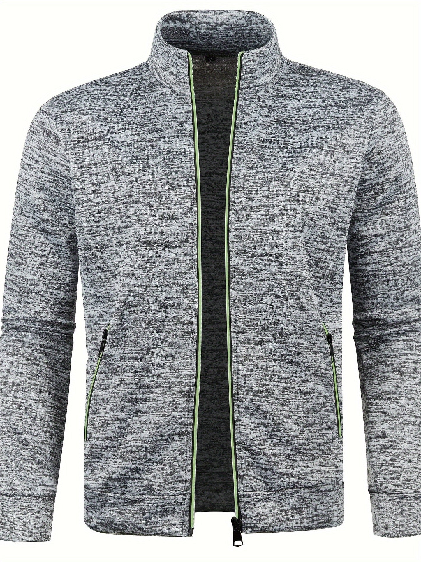 Men's zip-up jacket - versatile and cozy outerwear