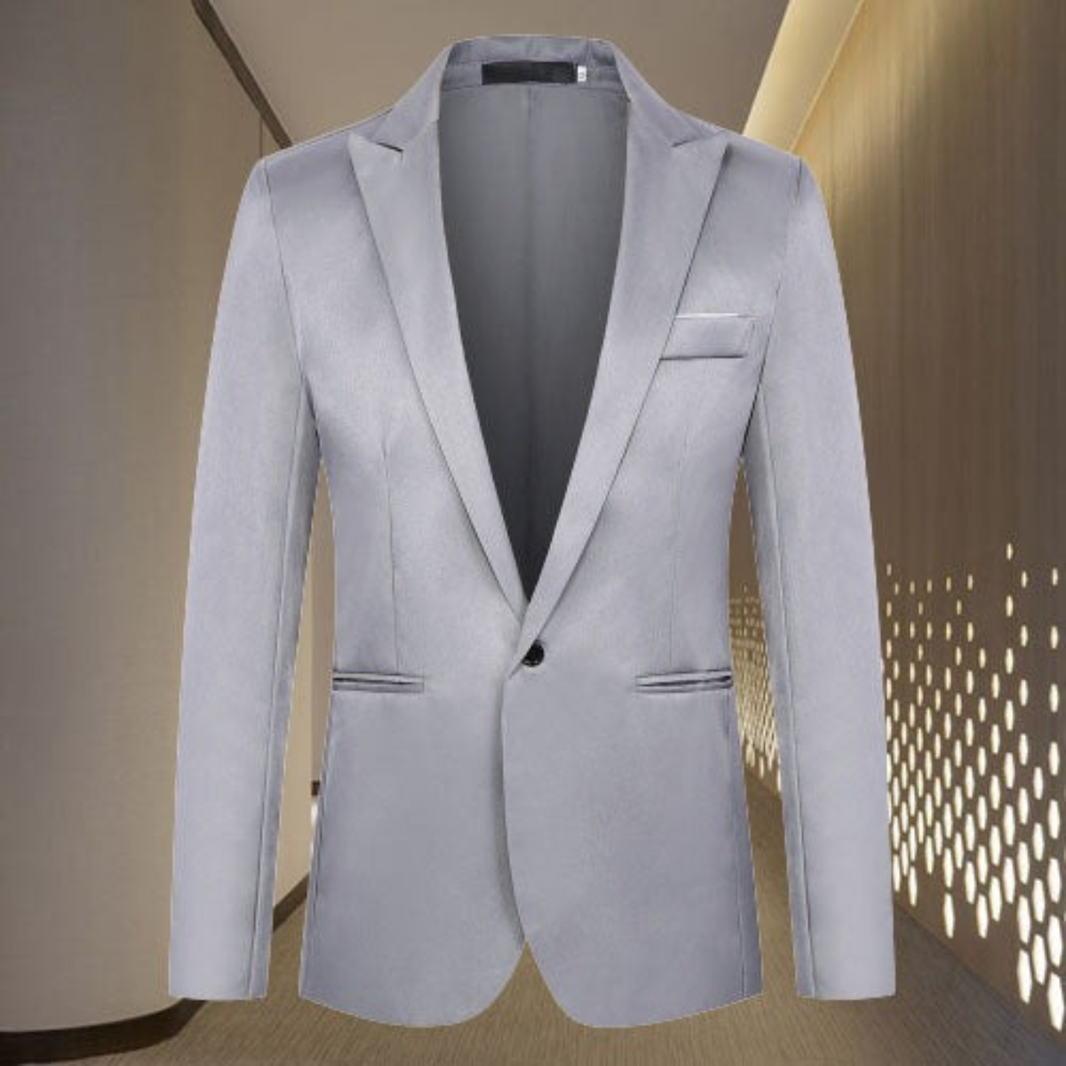 Men's tailored blazer distinguished office & evening attire - premium fabric, timeless style, flattering fit