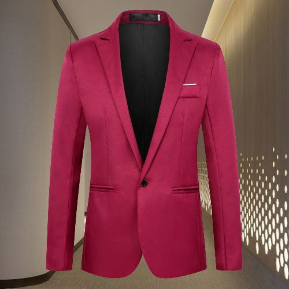 Men's tailored blazer distinguished office & evening attire - premium fabric, timeless style, flattering fit