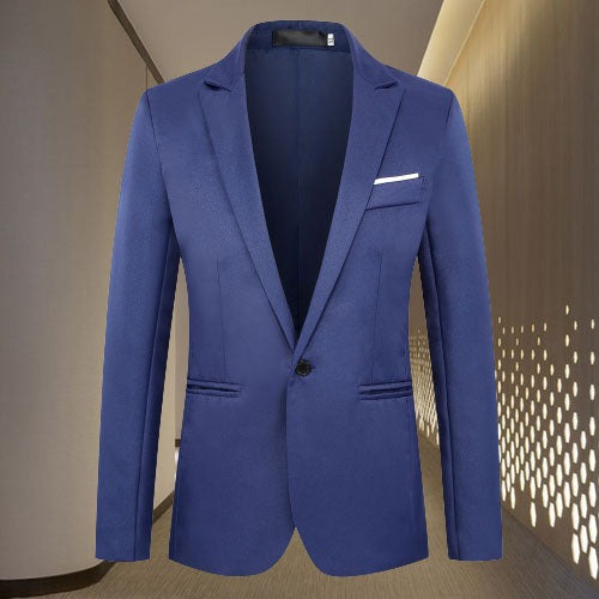 Men's tailored blazer distinguished office & evening attire - premium fabric, timeless style, flattering fit