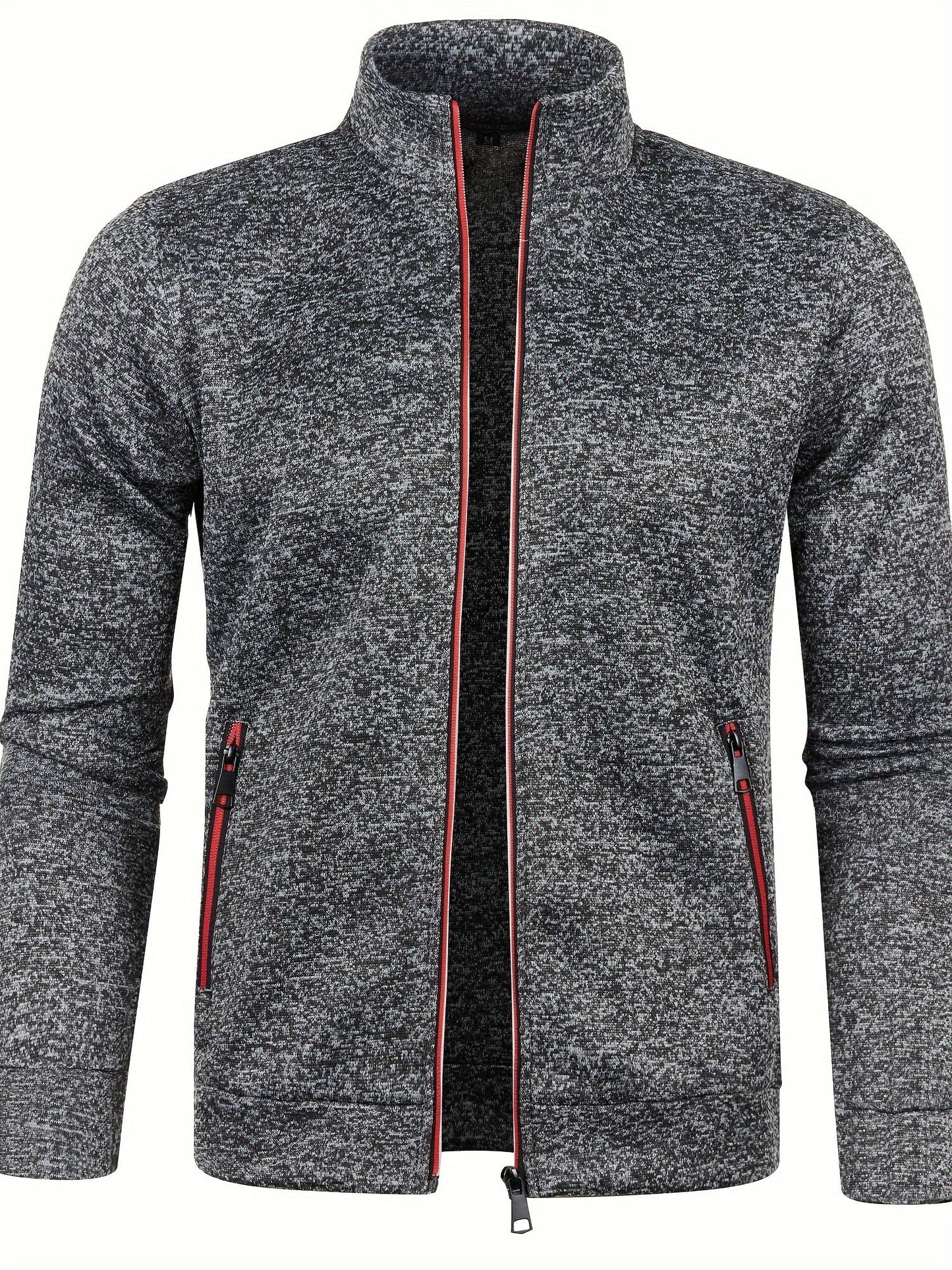 Men's zip-up jacket - versatile and cozy outerwear