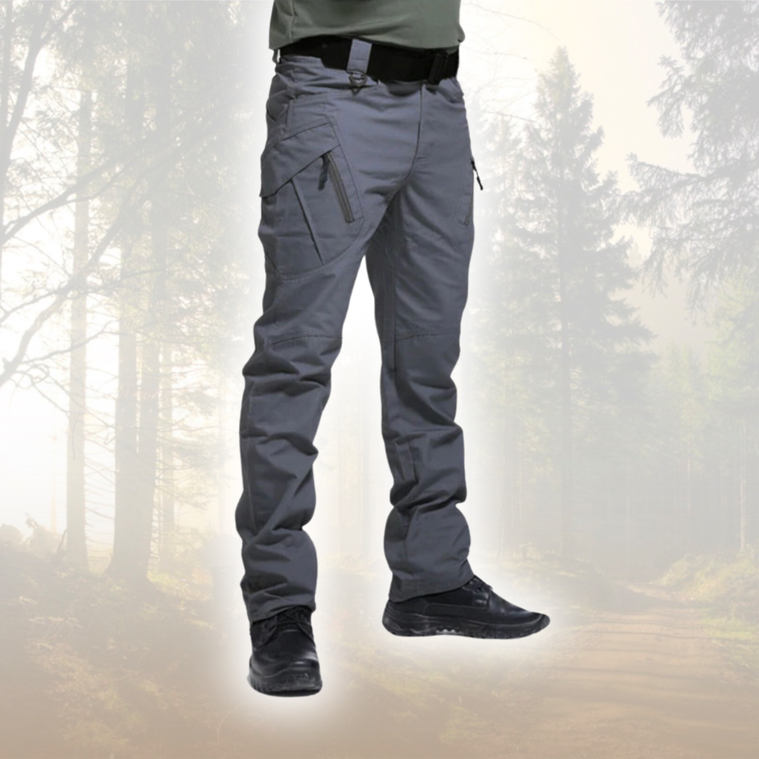 Men's cargo pants durable outdoor wear - practical hiking trousers for leisure activities