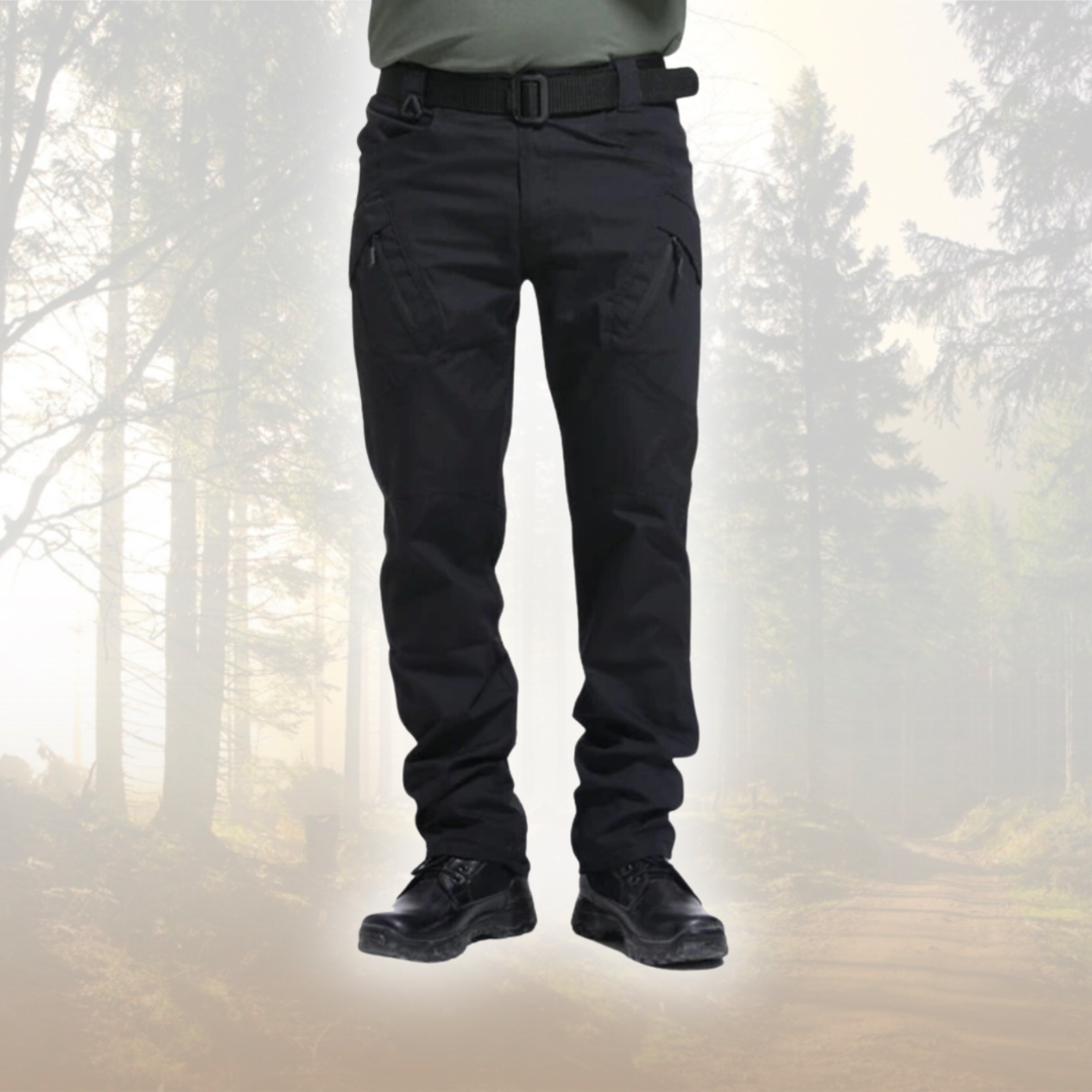 Men's cargo pants durable outdoor wear - practical hiking trousers for leisure activities
