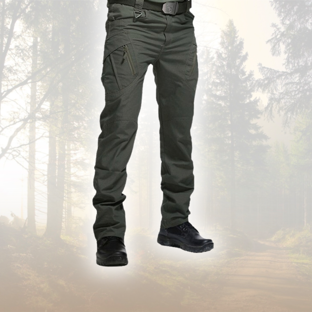 Men's cargo pants durable outdoor wear - practical hiking trousers for leisure activities