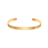 Elegant Stainless Steel Bangle – Gold-Colored modusmoda 1