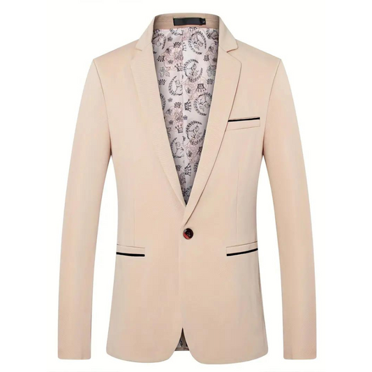 Men's tailored blazer - versatile office wear and evening events jacket, quality fabric, sharp fit