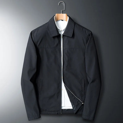 Men's outdoor jacket lightweight functional zip-up attire - versatile weather-resistant design for daily casual wear